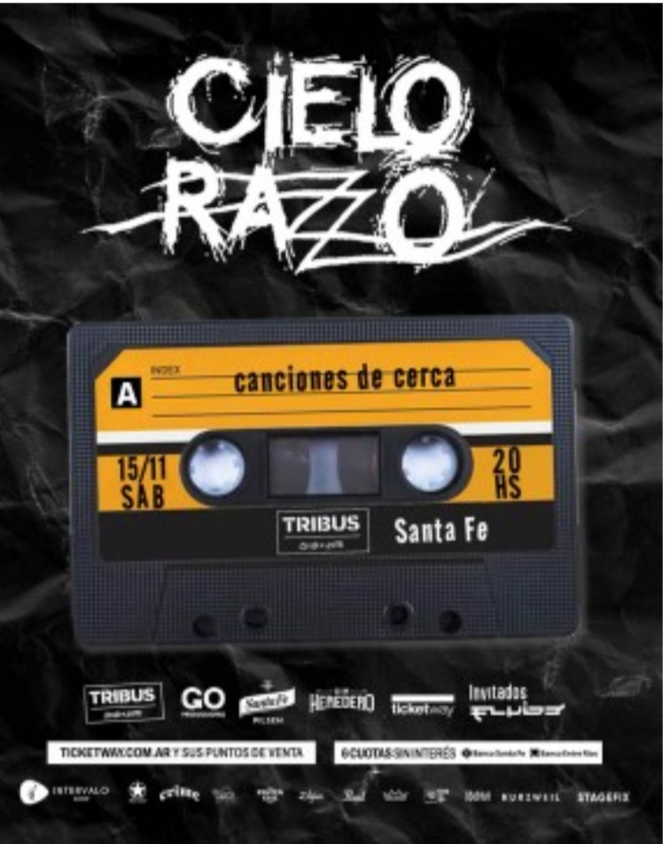 Cielo Razzo vuelve a Santa Fe con su show Canciones de Cerca