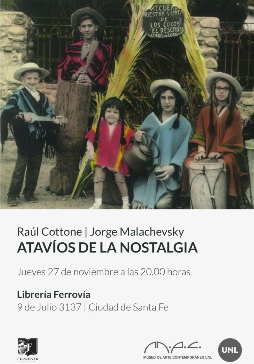 Presentan el libro “Atavíos de la nostalgia”